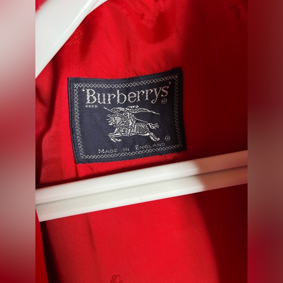 Red Wool Bomber-Style Coat - Picture 14 of 16